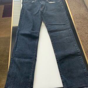 Aeropostale Men's Straight Jeans - Dark Blue